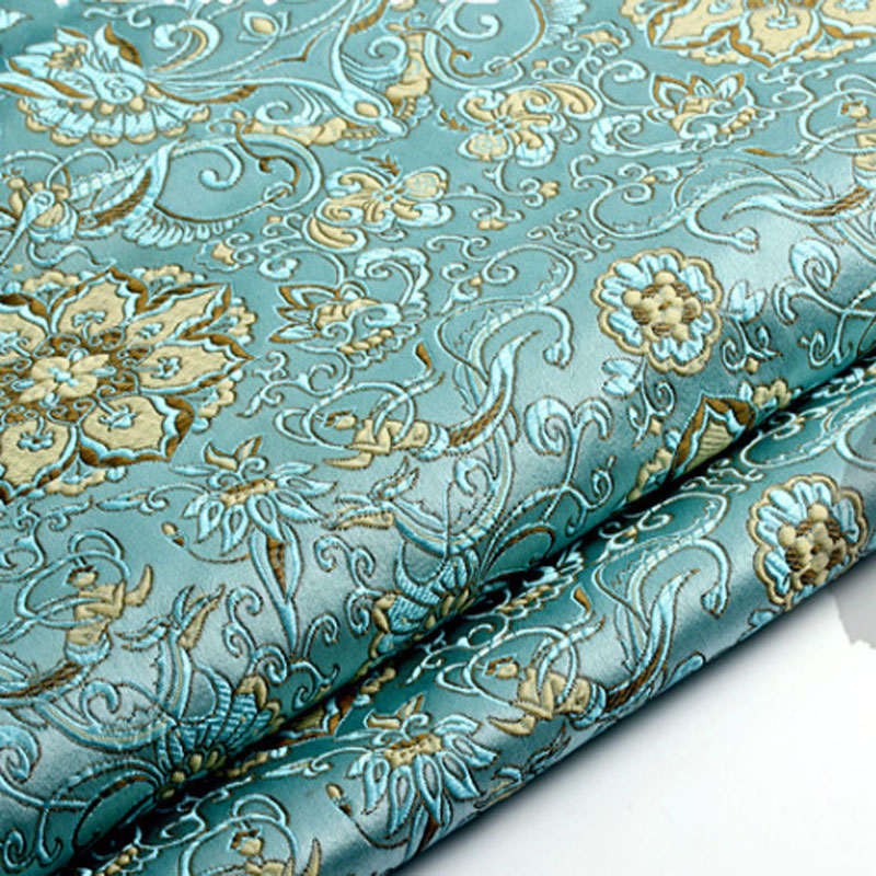 Home Decor Brand - ViaPhil ブランド伝統的なフラワーシリーズジャカードブロケード生地 50 × 72 センチメートル布ドレス室内装飾家具