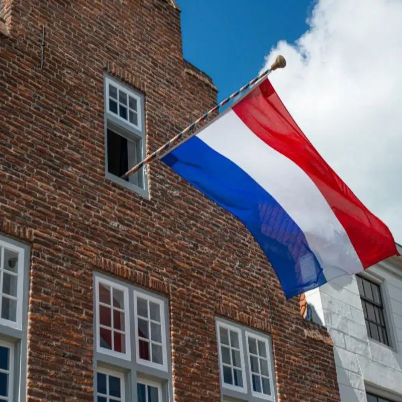 Home Decor Netherlands - オランダ国旗 90*150 センチメートルポリエステルぶら下げオランダ国家バナー屋内屋外装飾オランダの新しい国旗