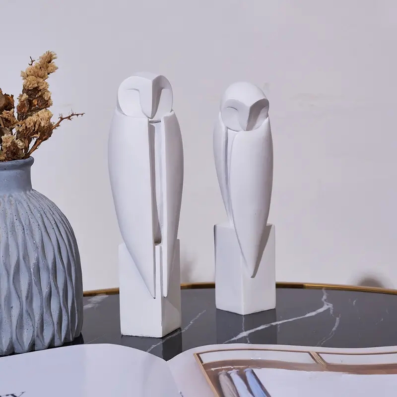 Home Decor Brand - 家の装飾のためのミニマリストの彫刻,動物の彫刻,装飾的な置物,本棚,リビングルーム,オフィス,キャビネットの装飾