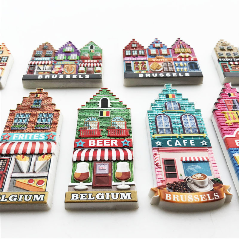 オランダハウスUV印刷樹脂製冷蔵庫マグネットお土産冷蔵庫マグ - Home Decor Netherlands のレビューと価格