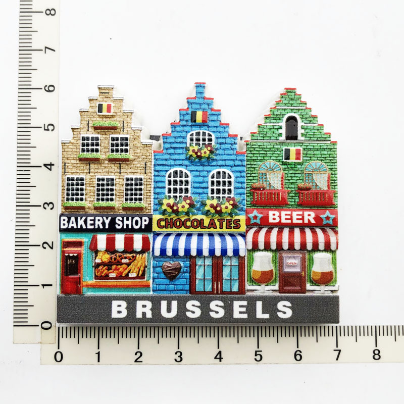 オランダハウスUV印刷樹脂製冷蔵庫マグネットお土産冷蔵庫マグ - Home Decor Netherlands のレビューと価格