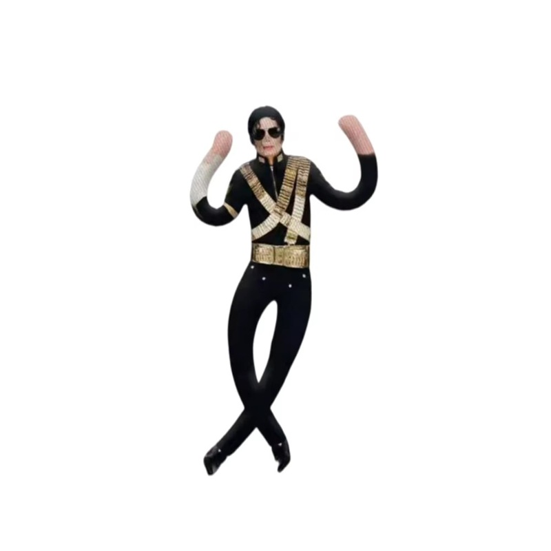 新しいスタイルのマイケル・ジャクソンコスプレ小道具人形ぬいぐ - Home Decor Niche のレビューと価格