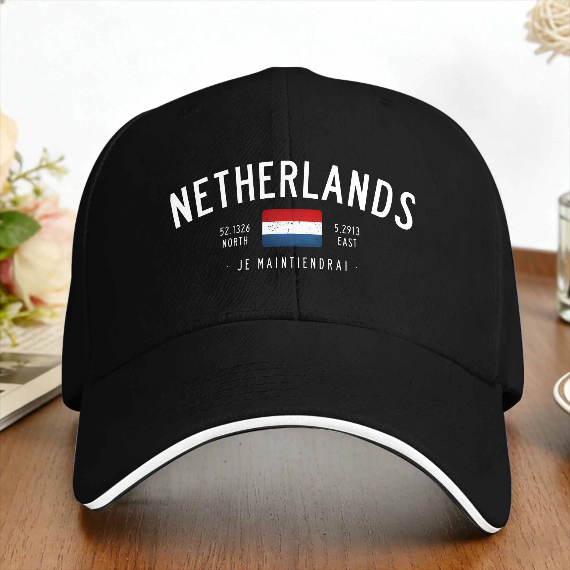 カジュアル野球帽オランダ国旗テニススケートトラッカーハットユ - Home Decor Netherlands のレビューと価格