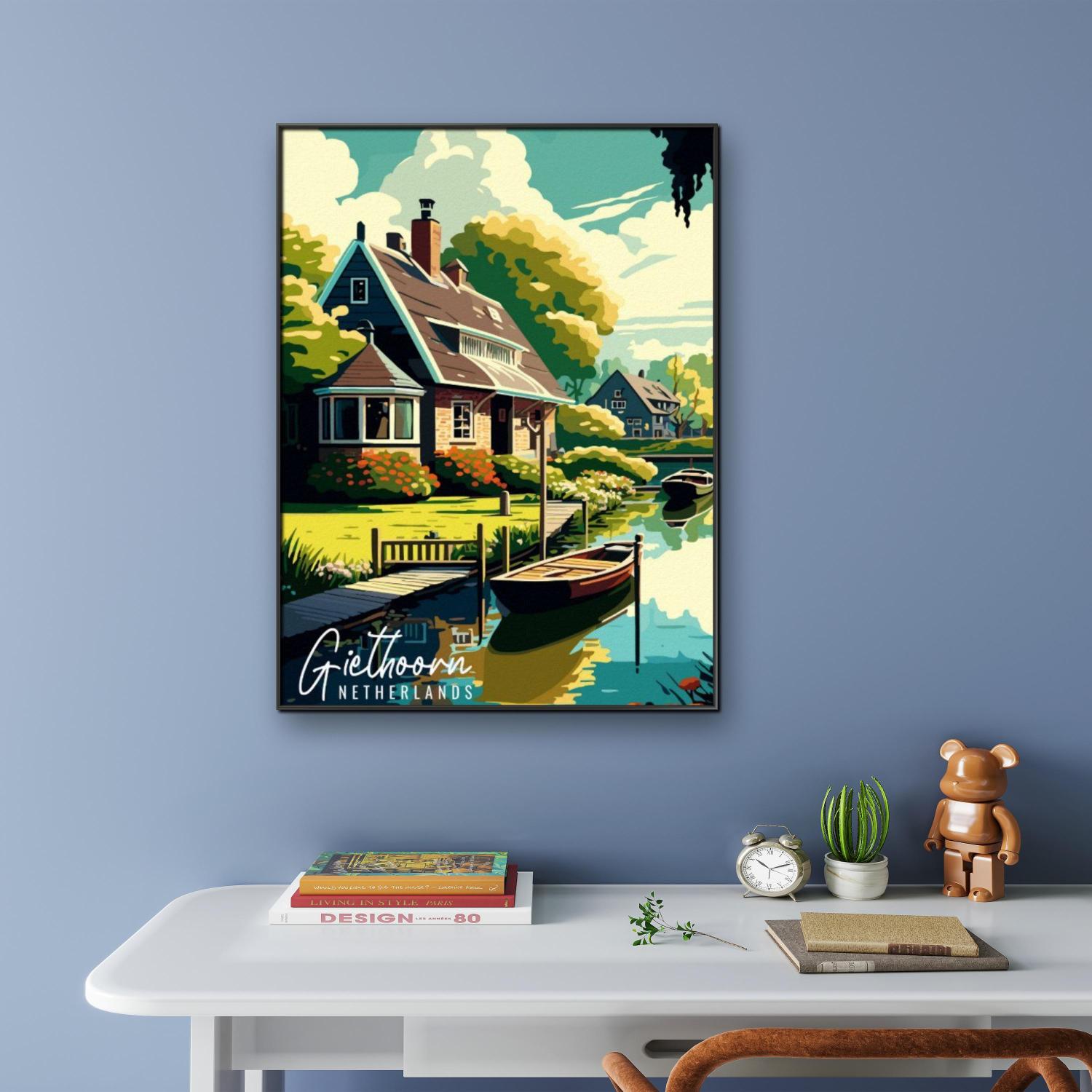 DIYダイヤモンドペインティング オランダ ギートホーン 木 - Home Decor Netherlands のレビューと価格