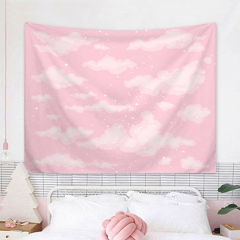 素敵な空のクラウドタペストリー、寝室とリビングルーム、寮の壁 - Home Decor Brand のレビューと価格
