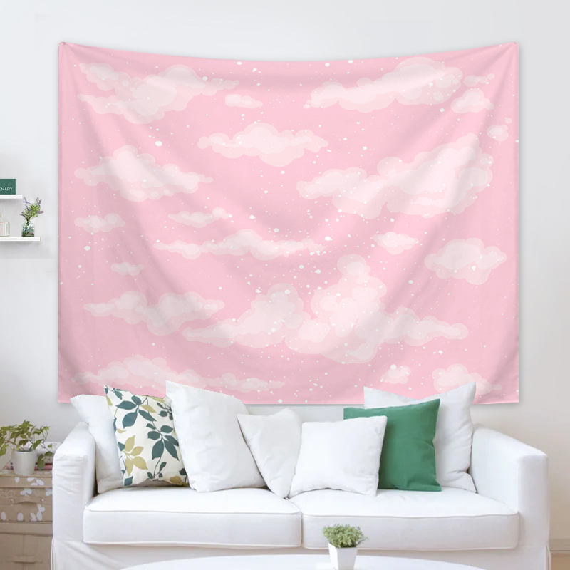 素敵な空のクラウドタペストリー、寝室とリビングルーム、寮の壁 - Home Decor Brand のレビューと価格