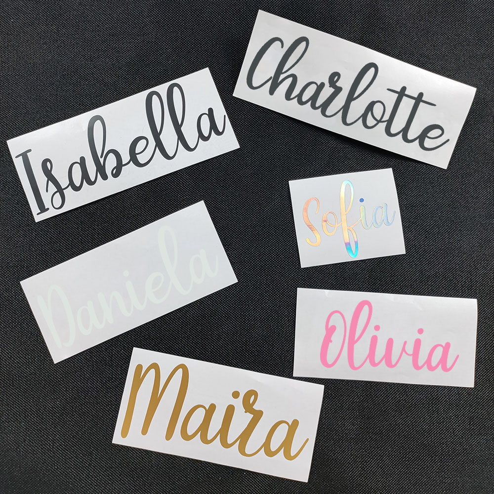 1PC カスタマイズ可能な名前リムーバブルステッカー家の装飾 - Home Decor Sticker のレビューと価格
