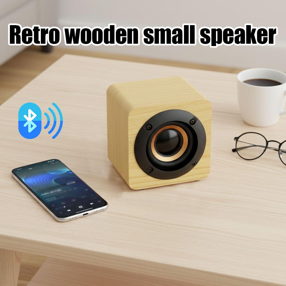 YY-Q1 木製Bluetoothスピーカー ポータブルワイ - Home Decor Range のレビューと価格