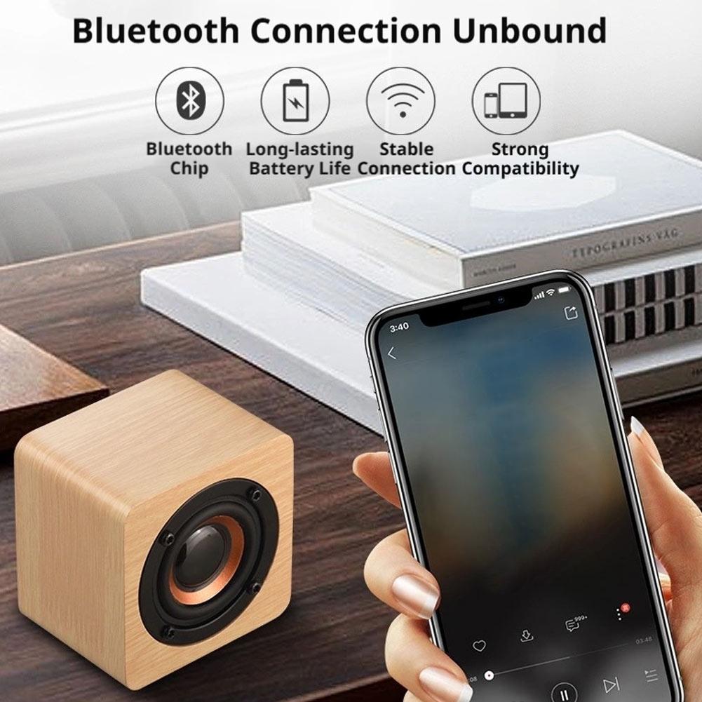 YY-Q1 木製Bluetoothスピーカー ポータブルワイ - Home Decor Range のレビューと価格