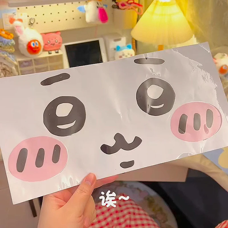 jiyi 絵文字ステッカー エアコン美化と不雅な部分の隠蔽  - Home Decor Sticker のレビューと価格