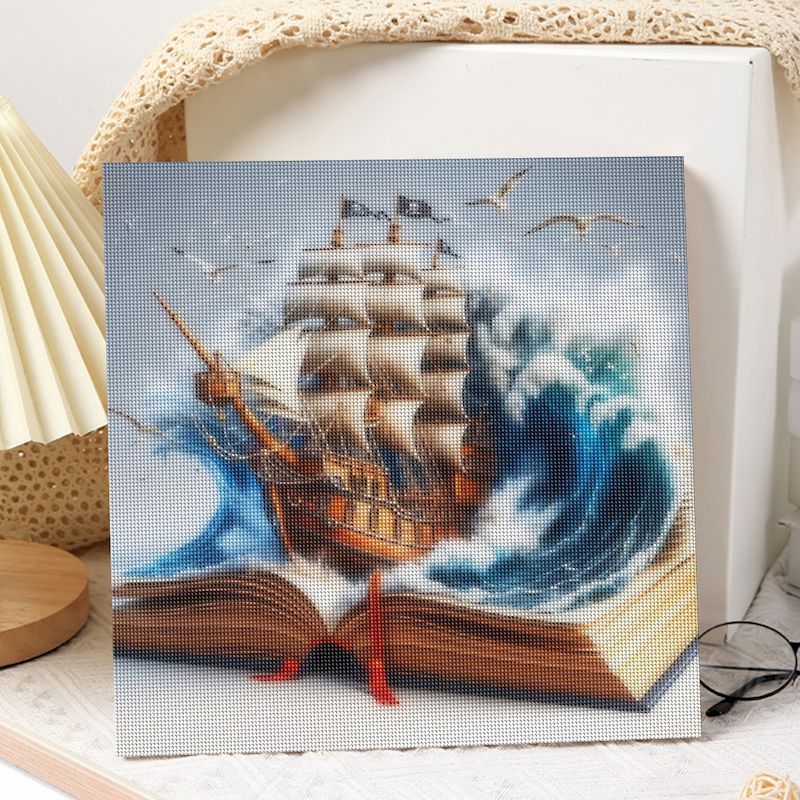 Sodyuny-モザイクブック,ラインストーン,ボート,家の - Home Decor Catalog のレビューと価格