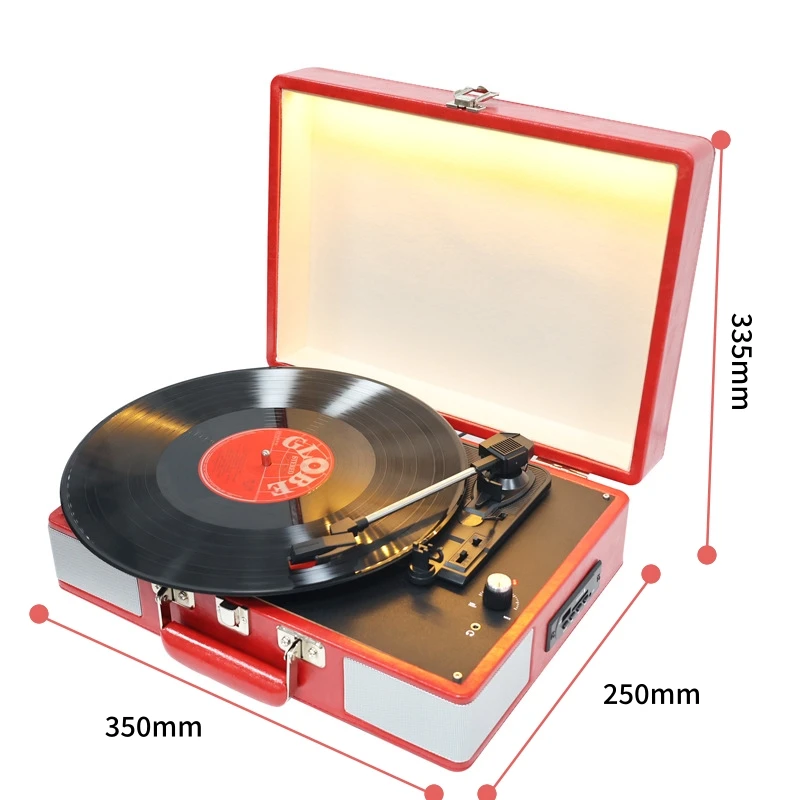 アンティーク調 P09 レトロレコードプレーヤー ホームリビ - Home Decor Range のレビューと価格