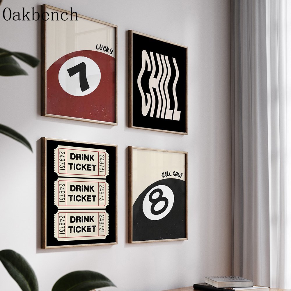 レトロなグッドタイムズチケットウォールデコレーション、黒と赤 - Home Decor Aesthetic Pinterest のレビューと価格