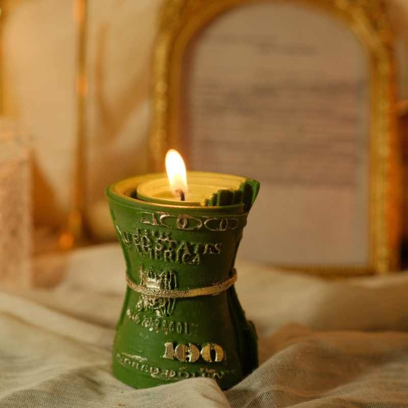 2026年新作手作り蜜蝋ソイワックスキャンドル、米ドルの形を - Home Decor Handmade のレビューと価格