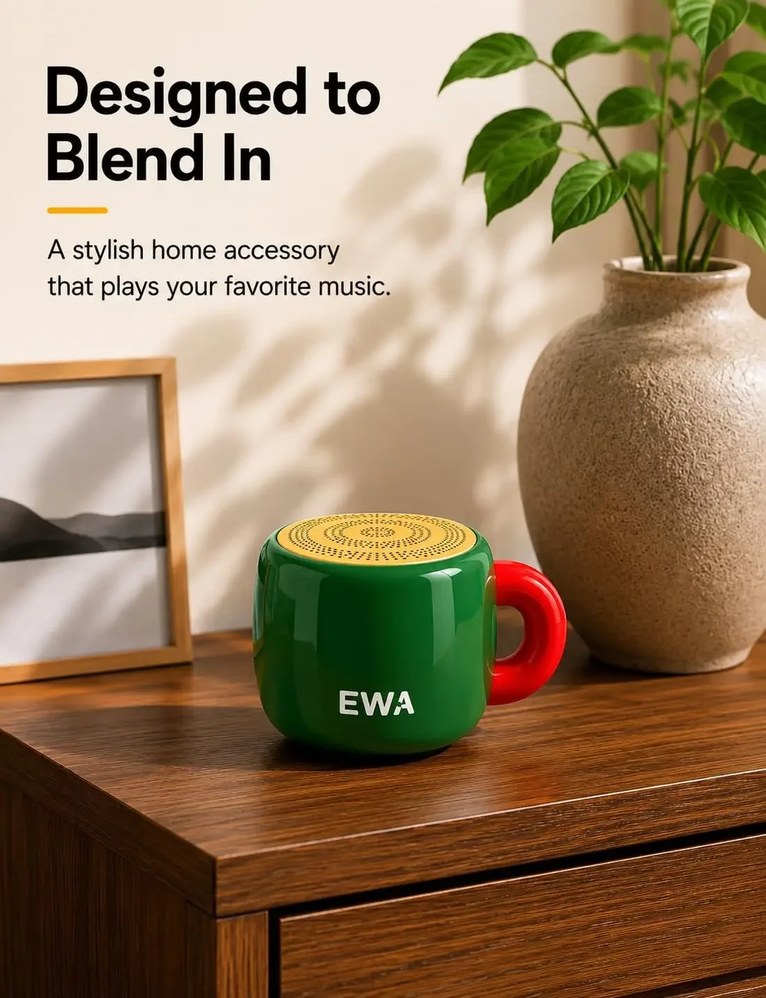 EWA カップ型ミニBluetoothスピーカー ワイヤレス - Home Decor Range のレビューと価格