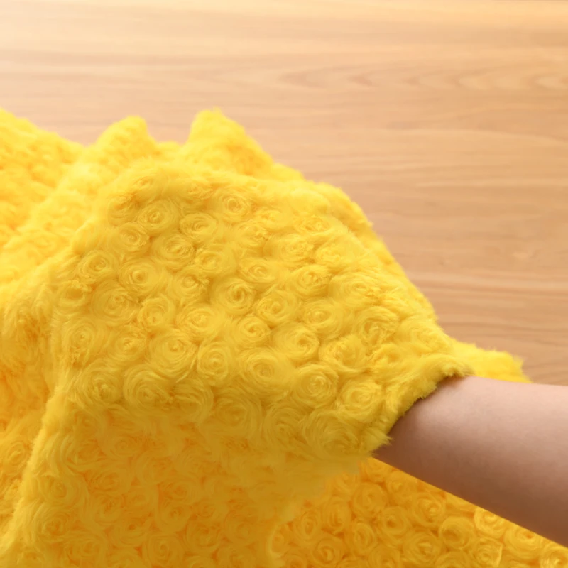 模造ウサギの毛皮生地ローズパターンベルベット起毛ぬいぐるみ生 - Home Decor Handmade のレビューと価格