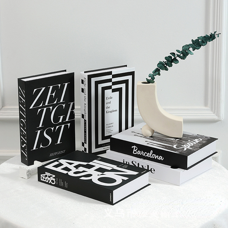 新しいファッション偽の本装飾用シミュレーションブックデスクト - Home Decor Catalog のレビューと価格