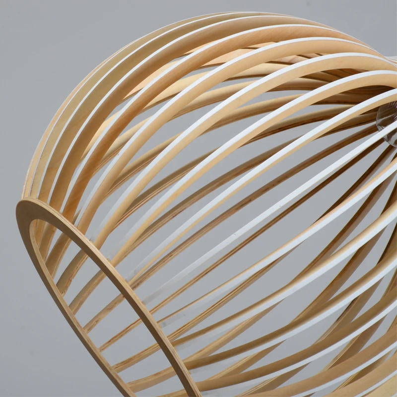 手作り木製鳥かごペンダントランプオランダ家の装飾 E27 サ - Home Decor Netherlands のレビューと価格