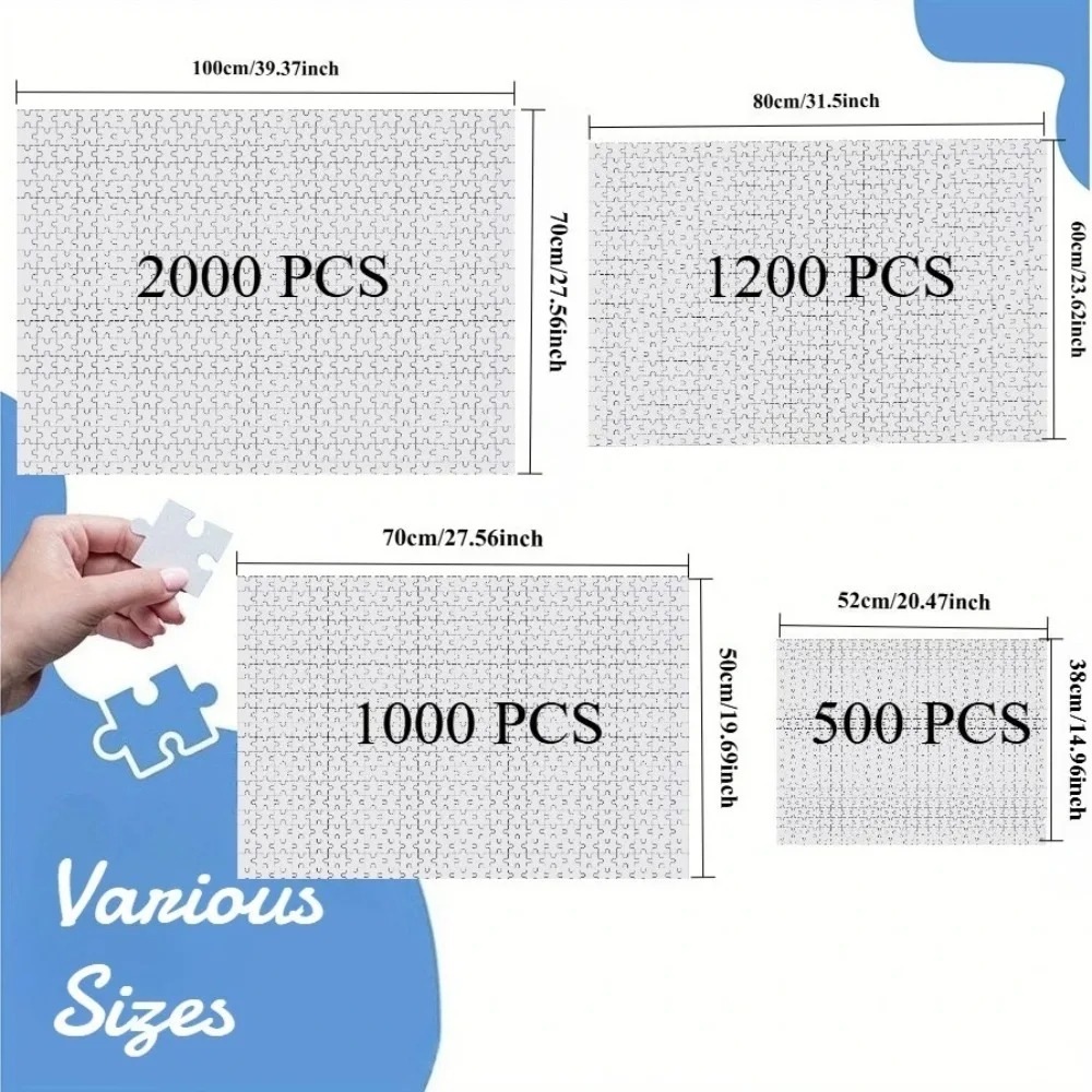 500/1000/1200/2000ピース 大人向けパズル  - Home Decor Range のレビューと価格
