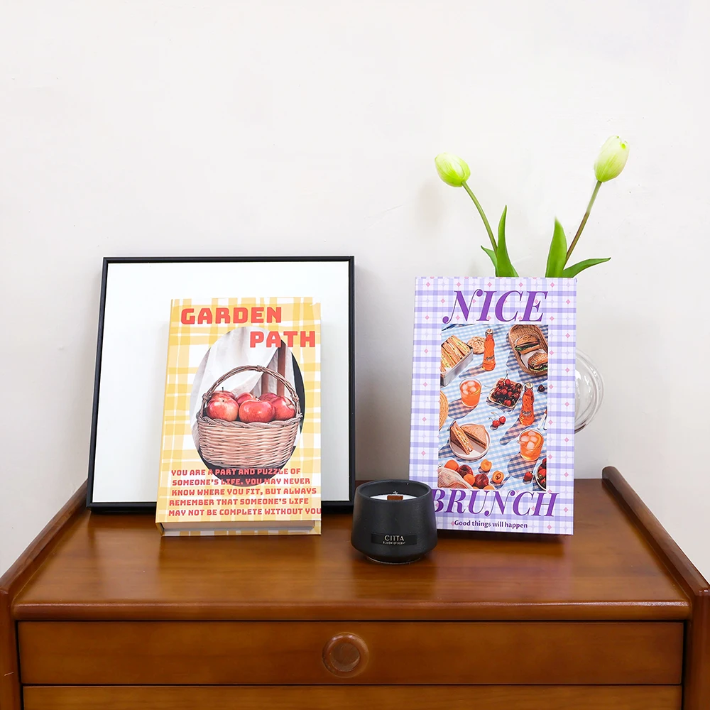色とりどりのオープン可能な収納ボックス,偽の本の装飾,コーヒ - Home Decor Catalog のレビューと価格