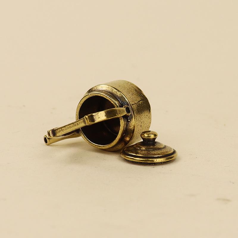 1 個デスクオーナメントアンティーク銅ミニ指先ケトルティーポ - Home Decor Retro のレビューと価格