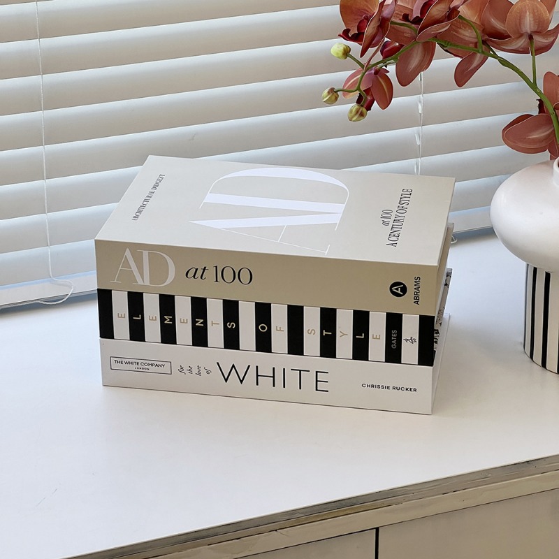 家の装飾のためのシンプルな偽の本の装飾、ファッショナブルな装 - Home Decor Catalog のレビューと価格