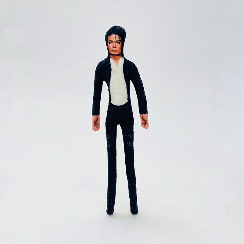 28CMマイケル・ジャクソンコスプレ小道具スキニードールぬい - Home Decor Niche のレビューと価格