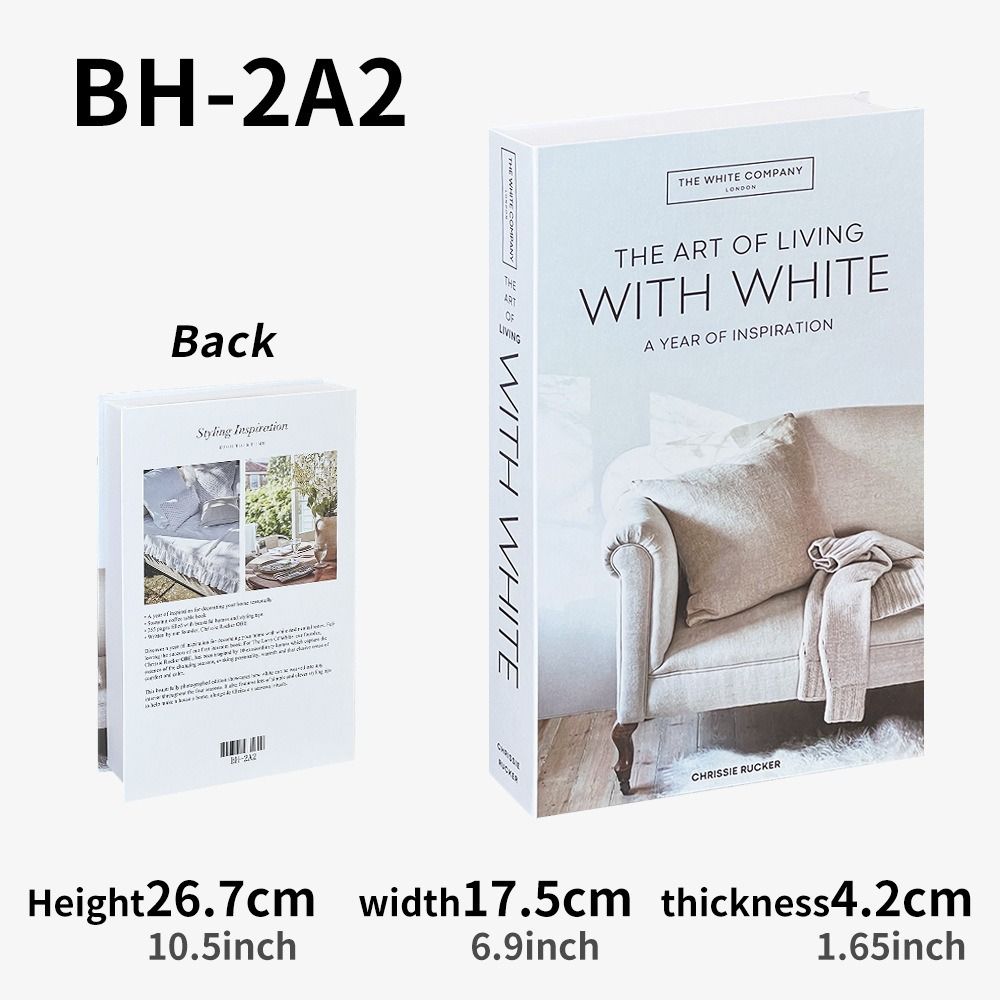 家の装飾のためのシンプルな偽の本の装飾、ファッショナブルな装 - Home Decor Catalog のレビューと価格