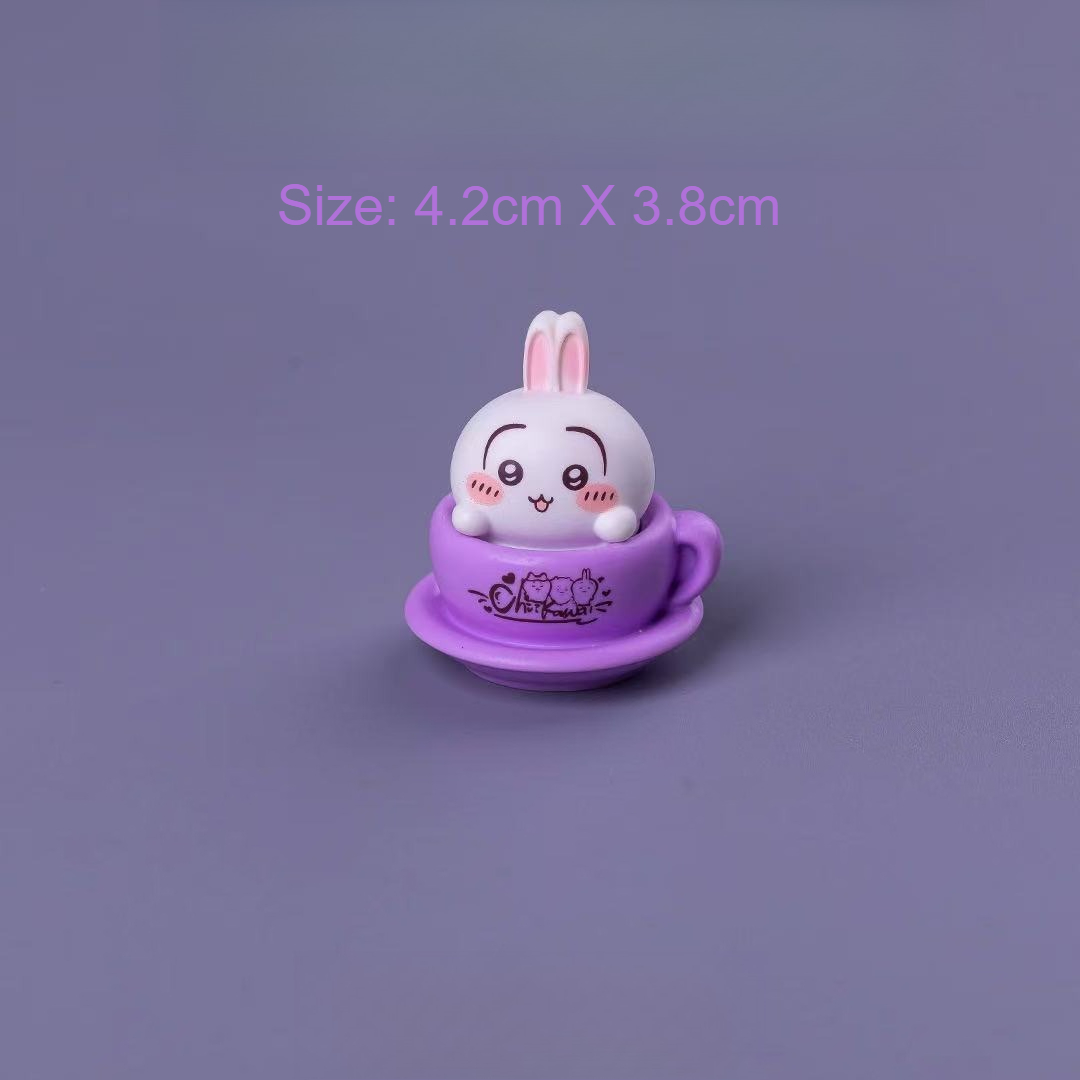 ちいかわ回転カップフィギュア かわいいアニメミニデスクデコレ - Home Decor Niche のレビューと価格