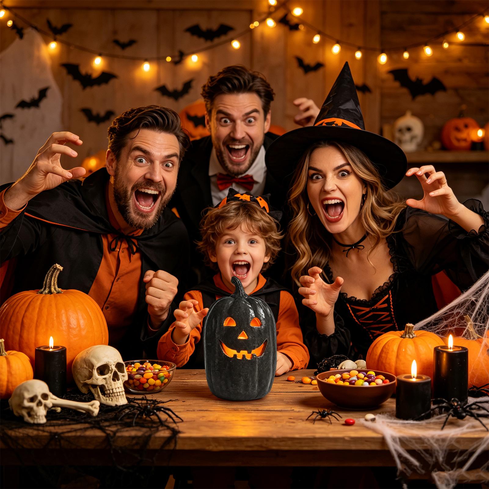 ハロウィン パンプキンデコレーション 樹脂製パンプキン 手作 - Home Decor Halloween のレビューと価格